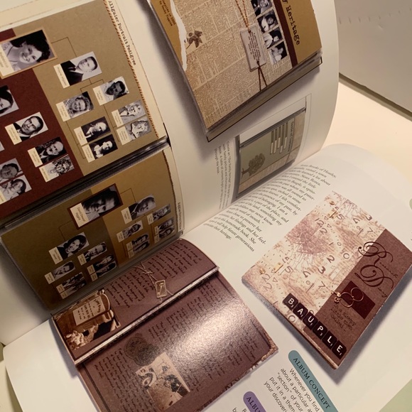 CREATING KEEPSAKES SCRAPBOOK HARDCOVER BOOK. - Picture 7 of 9